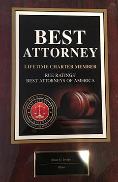 RUE Ratings' Best Attorneys of America - Lifetime Charter Member