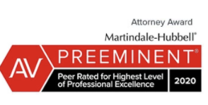 Martindale Hubbel attorney award